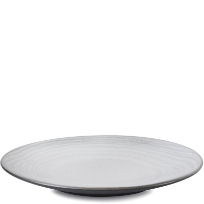Talerz płaski 16 cm, porcelanowy Revol Swell biały piasek RV-653513-6