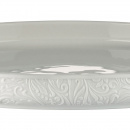 Talerz płaski 23 cm, porcelanowy ze wzorkiem Azzur Verlo V-86001-6