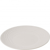 Talerz płaski 28 cm, porcelanowy Arborescence Revol kość słoniowa RV-648279-6