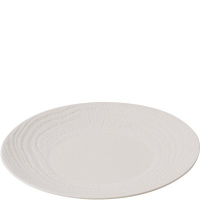 Talerz płaski 28 cm, porcelanowy Arborescence Revol kość słoniowa RV-648279-6