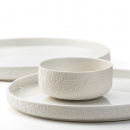 Talerz płaski duży 26 cm, porcelanowy ze wzorkiem Azzur Verlo V-86002-6