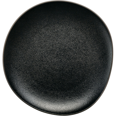 Talerz płaski o nieregularnym kształcie, porcelanowy, 23,5 cm Zeli Verlo V-87001-6