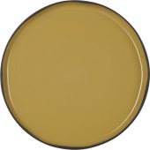 Talerz płaski z rantem 28 cm Caractere Revol kurkuma RV-652716-4