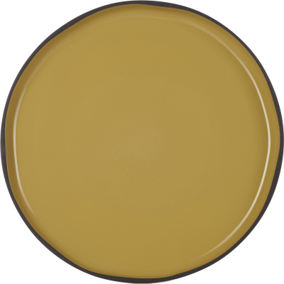 Talerz płaski z rantem 28 cm Caractere Revol kurkuma RV-652716-4