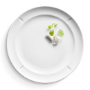 Talerz porcelanowy 23 cm Rosendahl Grand Cru Soft 4 sztuki 20520