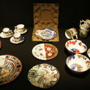 Talerz porcelanowy mały Seletti Hybrid Zoe _09702