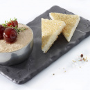 Talerzyk deserowy 14x8 cm, z zagłębieniem na kubek, imitacja łupka Basalt Revol RV-640701-6