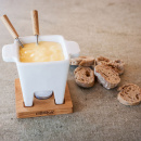 Tapas Fondue zestaw do sera i czekolady Boska 200 ml, dębowa podstawa BO-340030