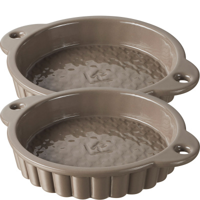 Tartaletki porcelanowe Revol Les Naturales szare RV-647711-2