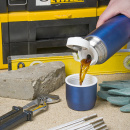 Termos niebieski duży z kubkiem 0,75 Litra Lurch LU-00240919