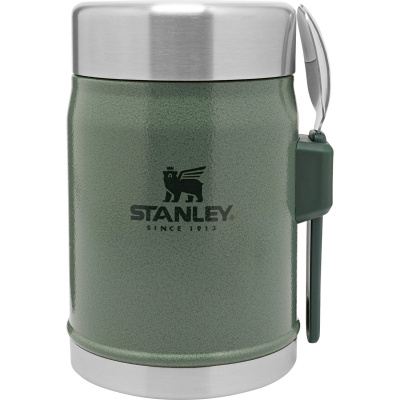 Termos obiadowy 0,4 Litra z łyżką Stanley Legendary Classic zielony 10-09382-004