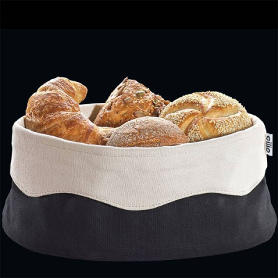 Torba do serwowania pieczywa mała Cilio czarna CI-106015