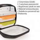 Torba na lunch Eva In Milan Iris beżowa 9826-T