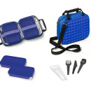 Torba na lunch Twin Bag Iris niebieska 9935-T