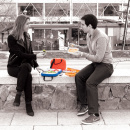 Torba na lunch Twin Bag Iris pomarańczowa 9936-T