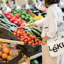 Torba na zakupy i naczynie do mikrofalówki Zero Waste Lekue 3504600V16