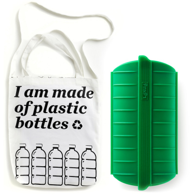 Torba na zakupy i naczynie do mikrofalówki Zero Waste Lekue 3504600V16