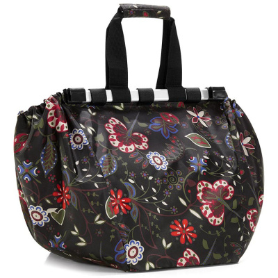Torba na zakupy Reisenthel Easyshoppingbag Folklore Black RUJoff 7014