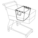 Torba na zakupy Reisenthel Easyshoppingbag Folklore Black RUJoff 7014