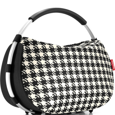 Torba na zakupy Reisenthel Moonbag L Fifties Black RFA7028