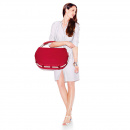 Torba na zakupy Reisenthel Moonbag L Fifties Black RFA7028