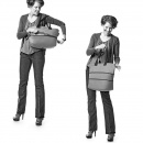 Torba na zakupy Reisenthel Shopper e1 Baroque Taupe RRJoff7027