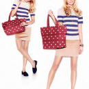 Torba na zakupy Reisenthel Shopper e1 Fleur Black RRJ7013