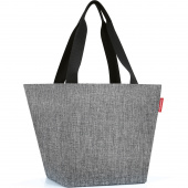 Torba na zakupy Reisenthel Shopper M Twist silver RZS7052