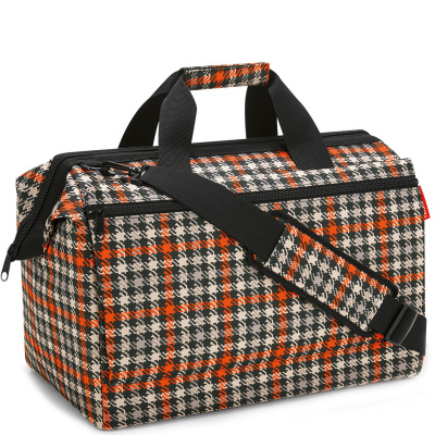 Torba podróżna Allrounder Pocket L Glencheck red RMK3068