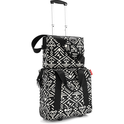 Torba podróżna na kółkach Reisenthel Allrounder Wheely S Hopi Black RMW7034