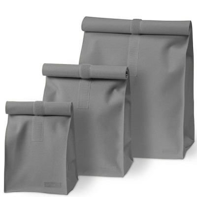 Torba z rzepem ROLLBAG Authentics jasnoszara S 6031114
