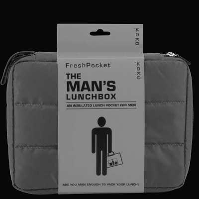 Torebka termiczna Cilio Lunchbox czarna CI-156164