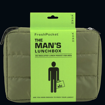 Torebka termiczna Cilio Lunchbox oliwkowa CI-156171