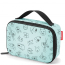 Torebka termiczna Reisenthel kids cats and dogs miętowa ROY4062