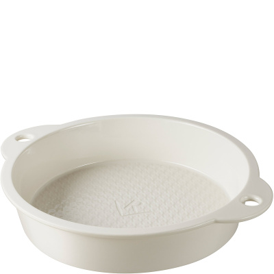 Tortownica porcelanowa Revol Les Naturales kremowa RV-647708-1