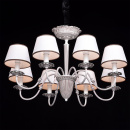 Tradycyjny piękny żyrandol sufitowy na 8 żarówek Augustine MW-LIGHT Elegance 419011108