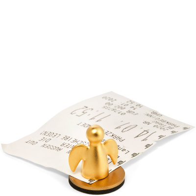 Uchwyt na bilet parkingowy złoty Angelo Philippi P273083