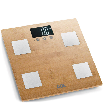 Waga elektroniczna z bambusową powierzchnią Barbara ADE analiza ciała AD-BA 914