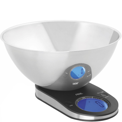 Waga kuchenna cyfrowa z misą do 5 kg Tosca ADE wyświetlacz LCD AD-KE 1912