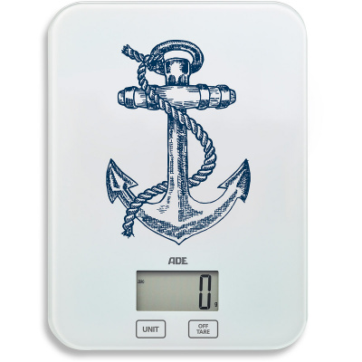 Waga kuchenna do 5 kg, elektroniczna ADE kotwica AD-KE 1728