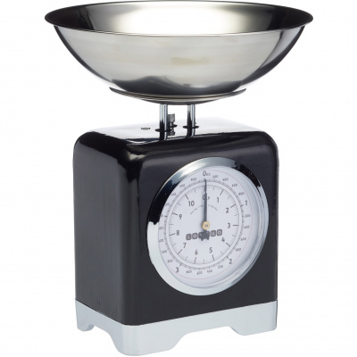 Waga kuchenna Retro Lovello mechaniczna Kitchen Craft czarna LOVSCALESBLK