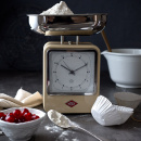 Waga kuchenna z zegarem beżowa Wesco 322204-23