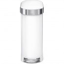 Wąski kosz na śmieci 45 Litrów biały SLIM simplehuman CW2069