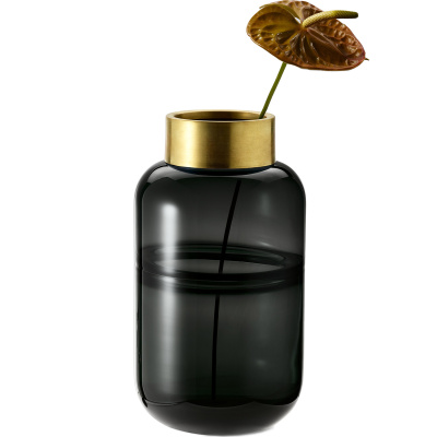 Wazon czarny Giuglia Philippi 28 cm P300021