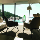 Wazon duży - skandynawski design Signum Zwiesel 1872, zielony SH-6086-410-SG