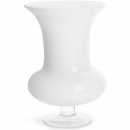 Wazon na nóżce z białego szkła Trophy Sea Sagaform 22,5 cm SF-8711671