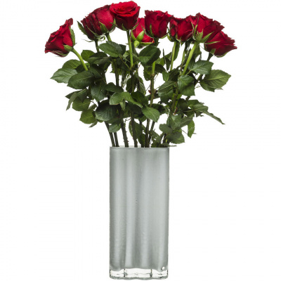 Wazon wysoki szkło mleczne Sea Glasbruk 12 x 26 cm SF-8711661