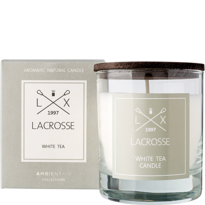 White Tea biała herbata świeca zapachowa Lacrosse 8x10 cm ZVV040THLC