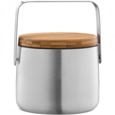 Wiaderko na lód z bambusową pokrywką Bevo Zack 20295