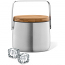 Wiaderko na lód z bambusową pokrywką Bevo Zack 20295